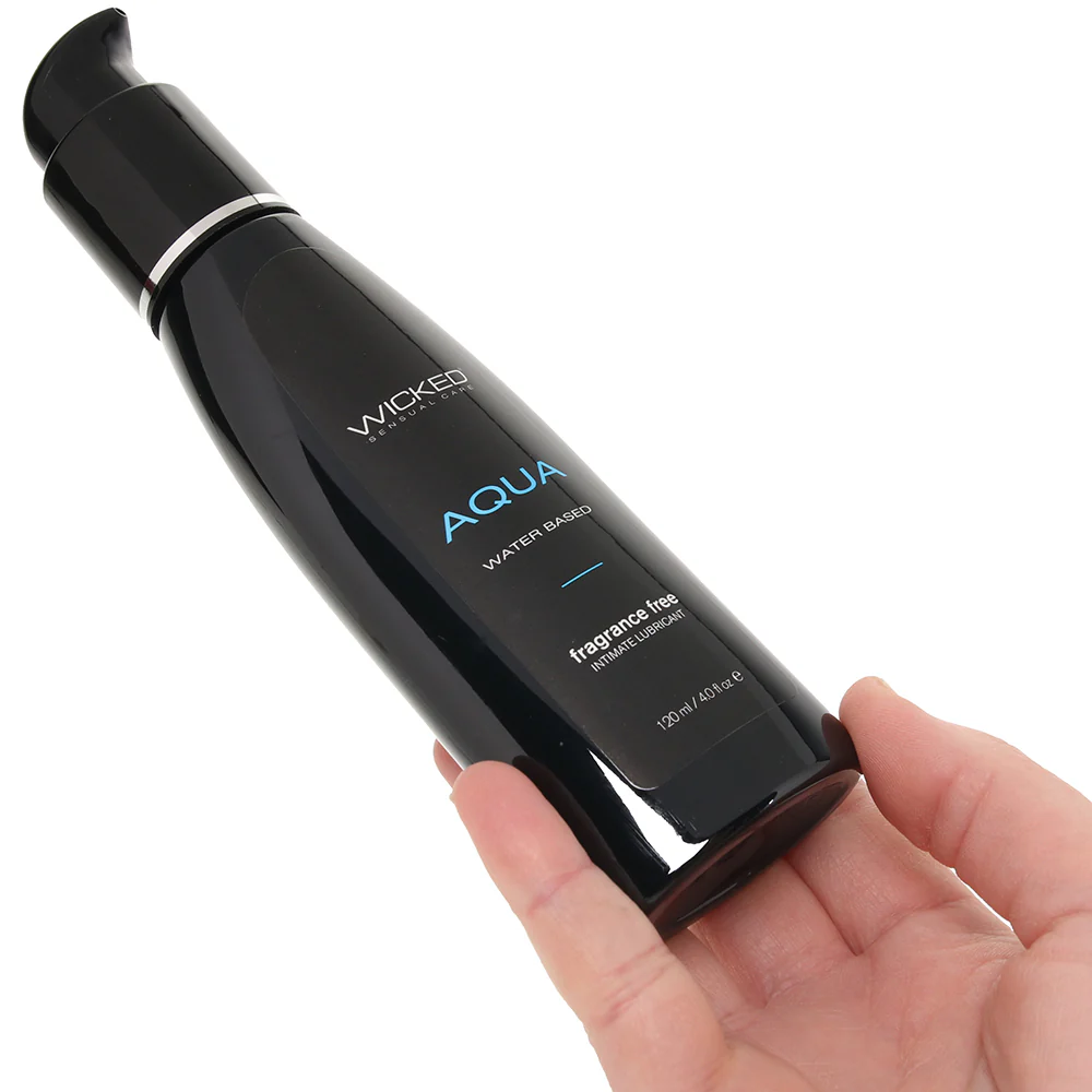 Aqua Fragrance Free Water Based Lube 4oz/120ml - Image 4