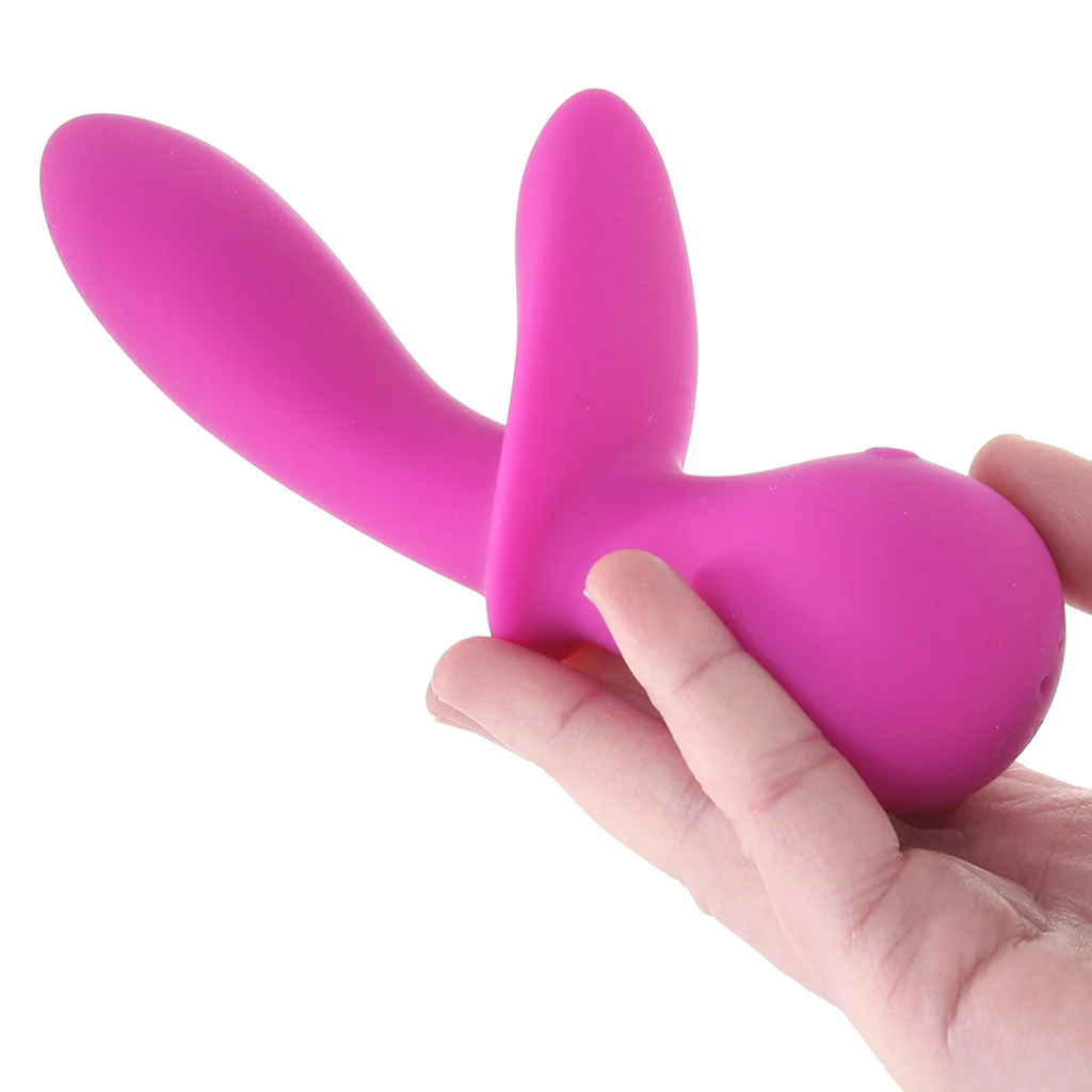 G-Rabbit Flexible Silicone Vibe in Purple - Image 4