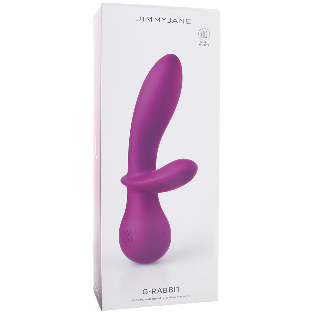 G-Rabbit Flexible Silicone Vibe in Purple - Image 6