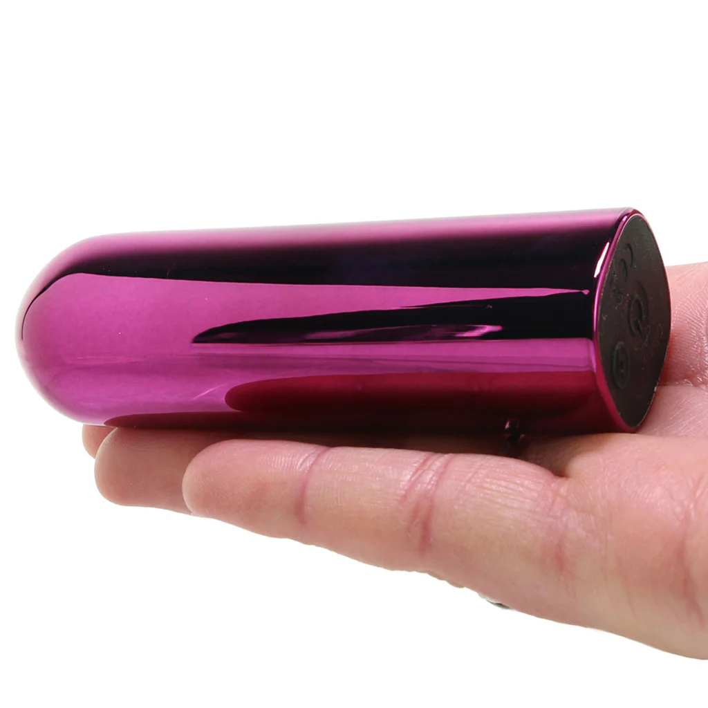Glam Rechargeable Bullet Vibrator in Pink - Image 4