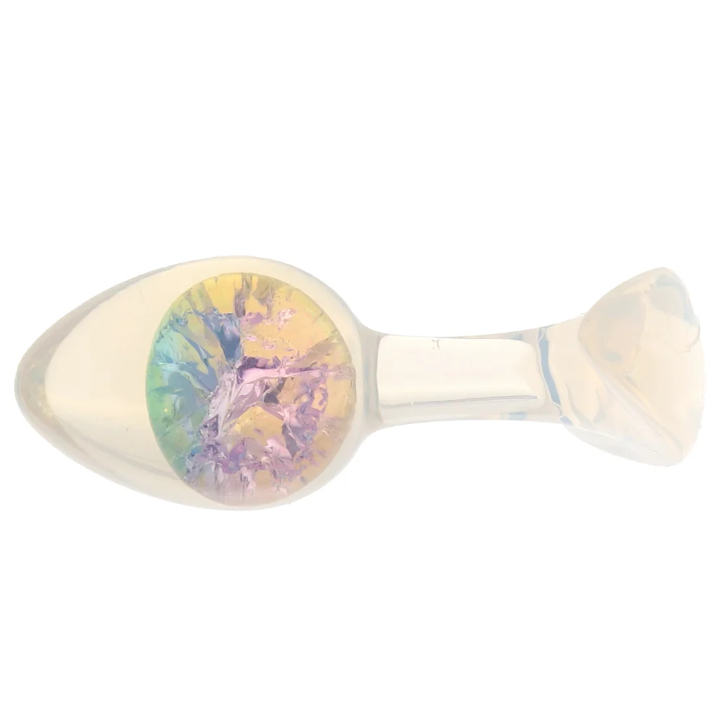 Glams Cosmic Rainbow Butt Plug in Small - Image 3