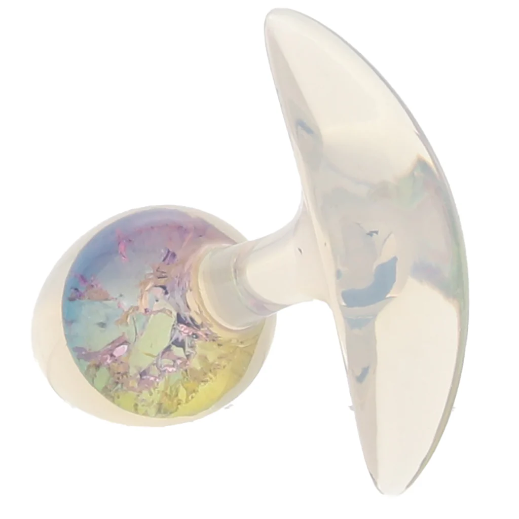 Glams Cosmic Rainbow Butt Plug in Small - Image 5