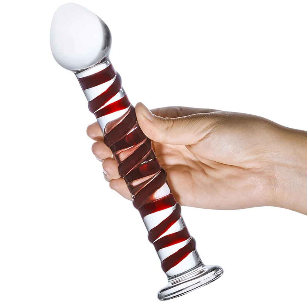 gläs 8 Inch Mr. Swirly Dildo - Image 4