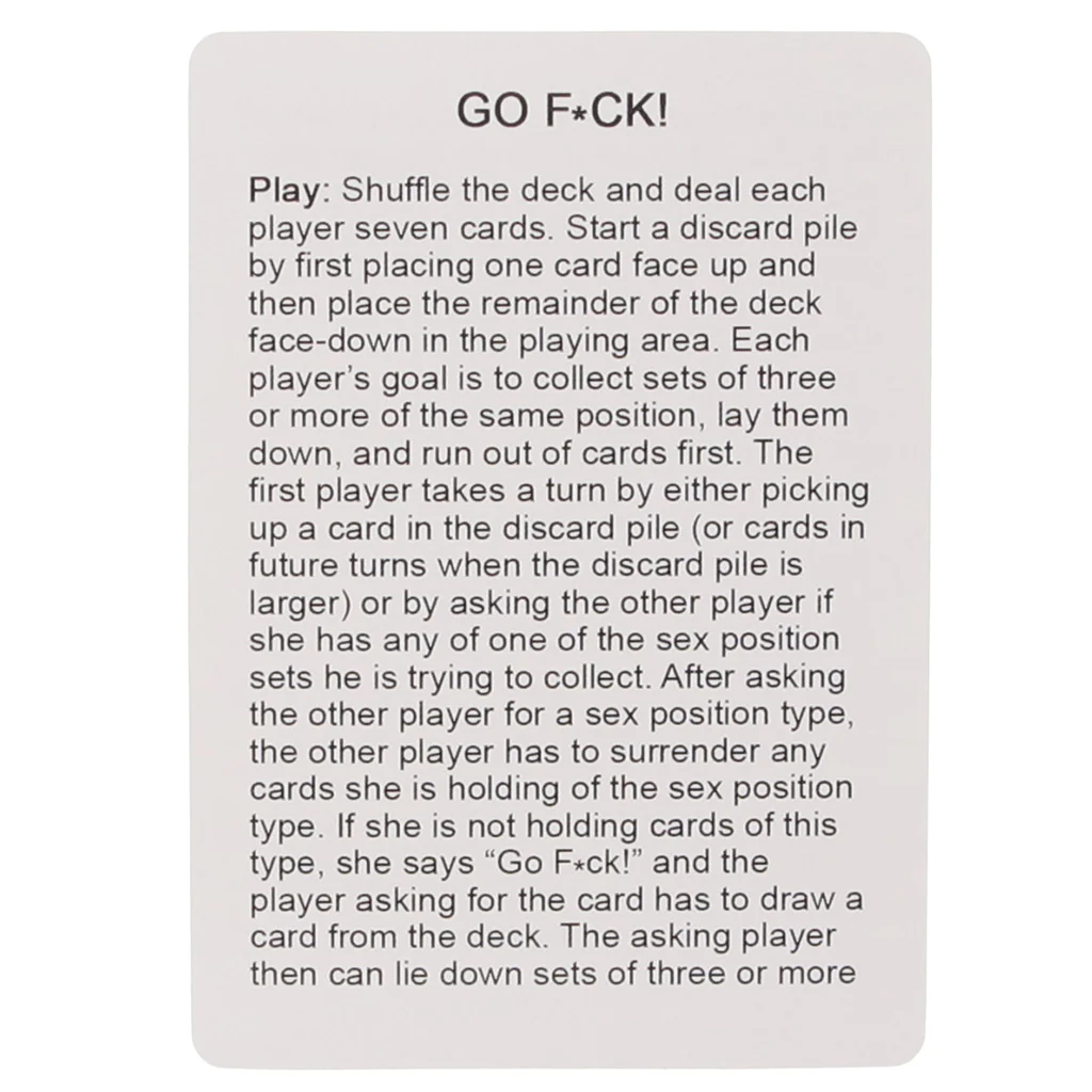 Go F*ck Card Game - Image 3