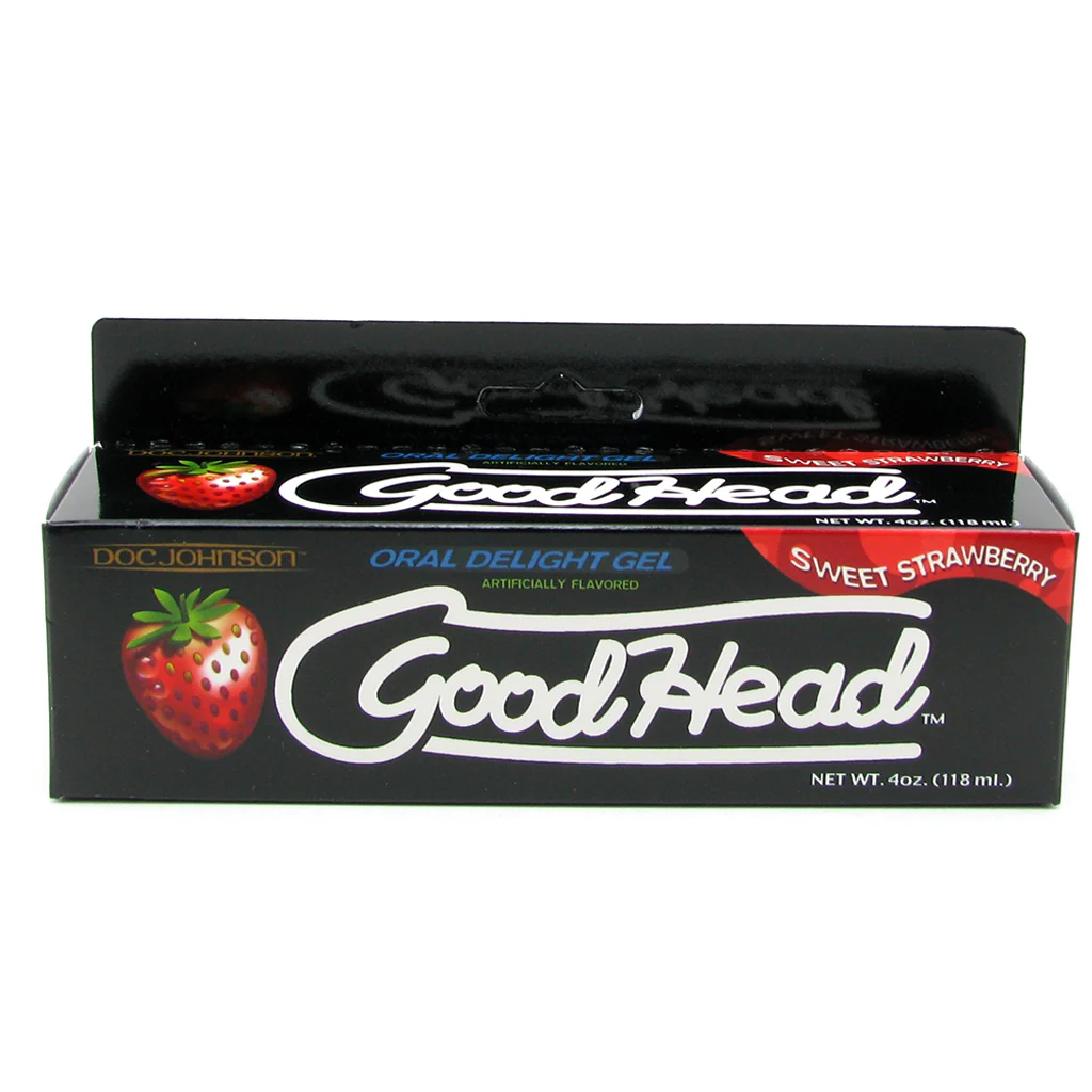 GoodHead Oral Delight Gel 4oz/113g in Strawberry - Image 2