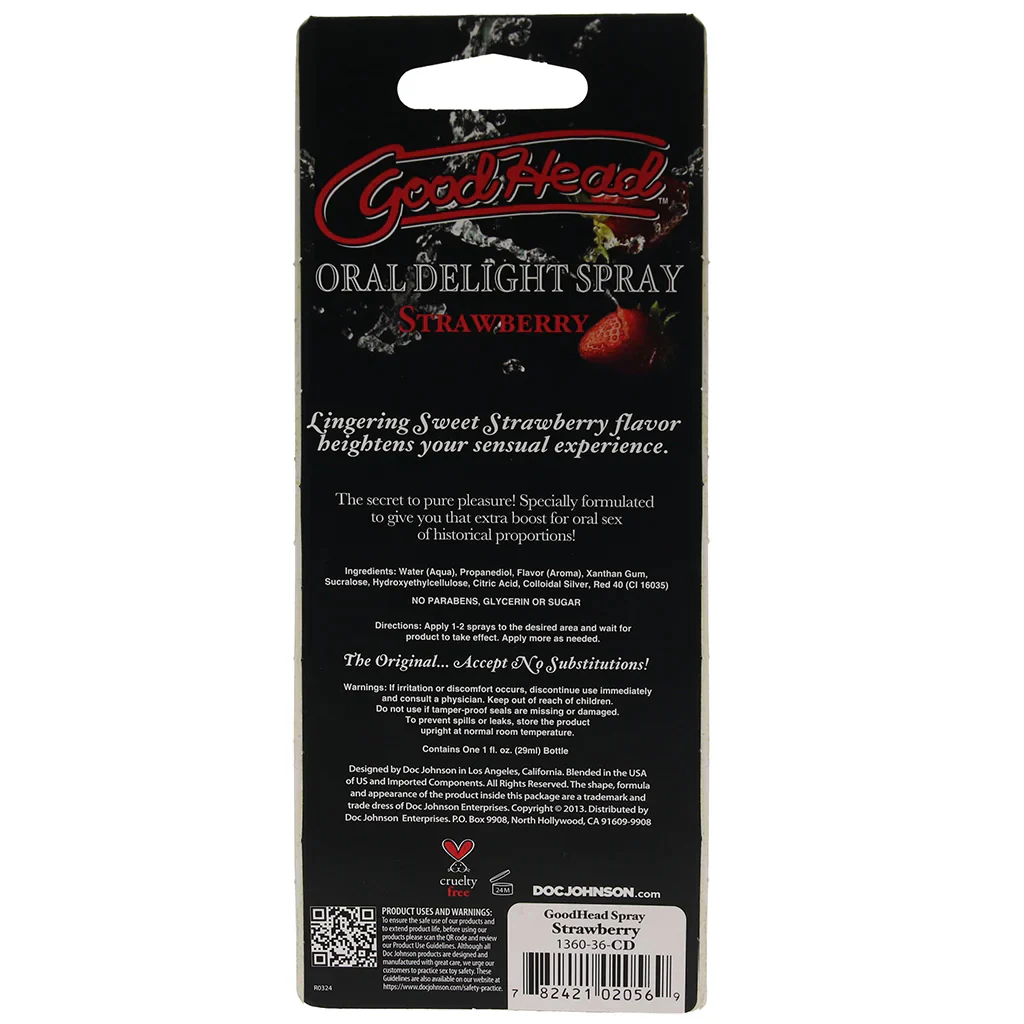 GoodHead Oral Delight Spray 1oz in Strawberry - Image 8