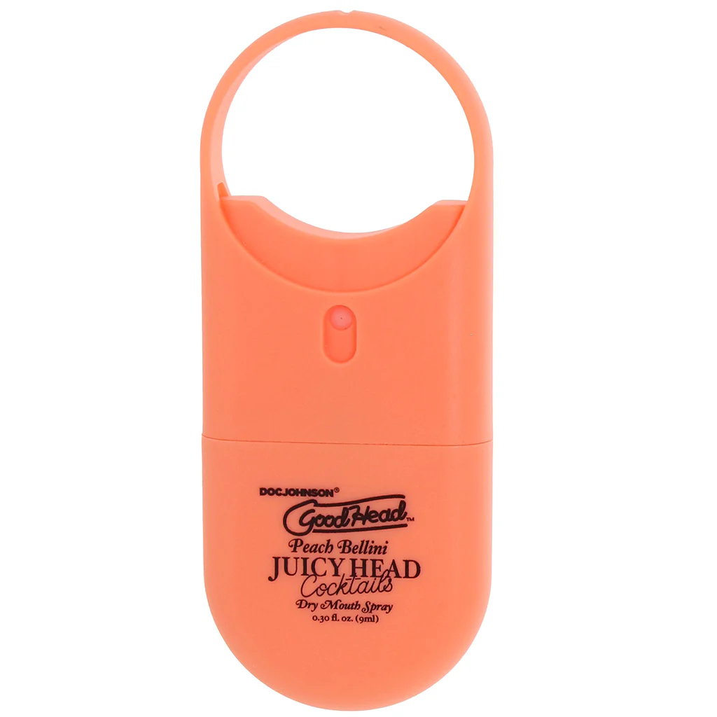 GoodHead Dry Mouth Spray To-Go in Peach Bellini