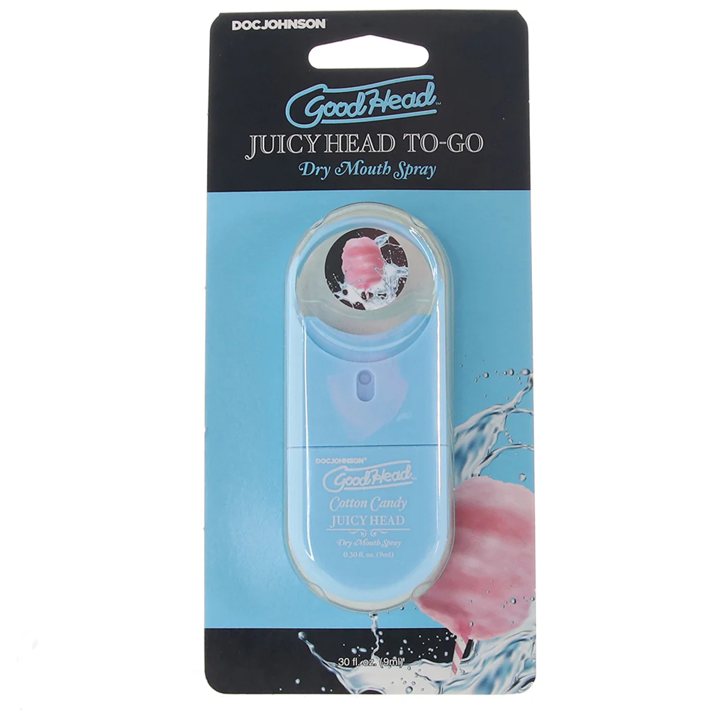 GoodHead Juicy Head Dry Mouth Spray To-Go in Cotton Candy - Image 6