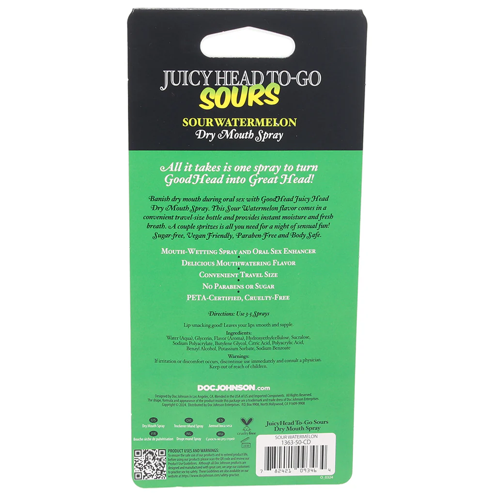 GoodHead Juicy Head Sours Mouth Spray To-Go in Watermelon - Image 5