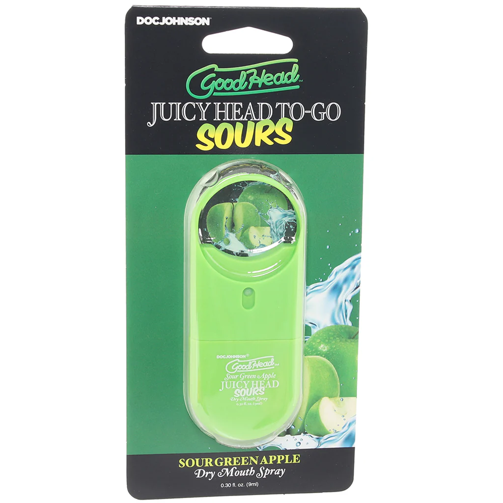 GoodHead Juicy Head Sours Mouth Spray To-Go in Green Apple - Image 6