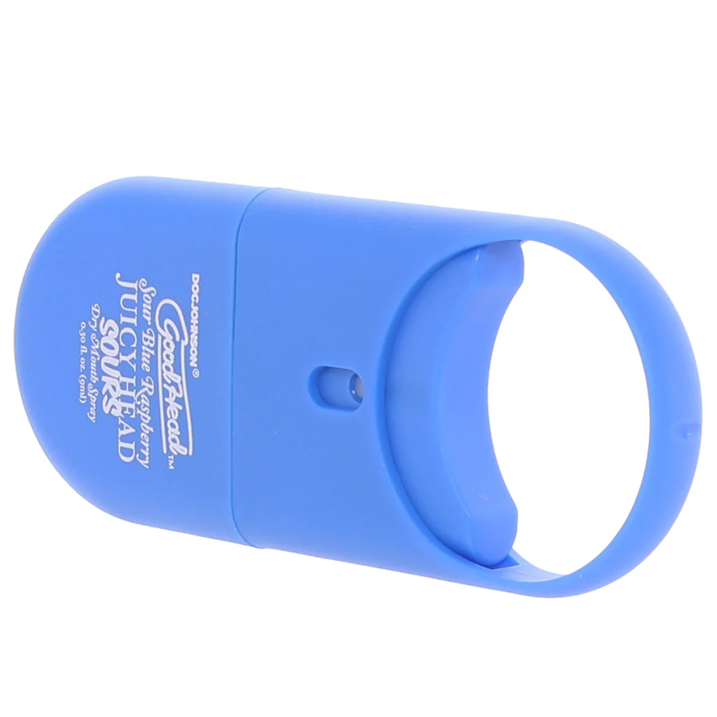 GoodHead Juicy Head Sours Spray To-Go in Blue Raspberry - Image 2
