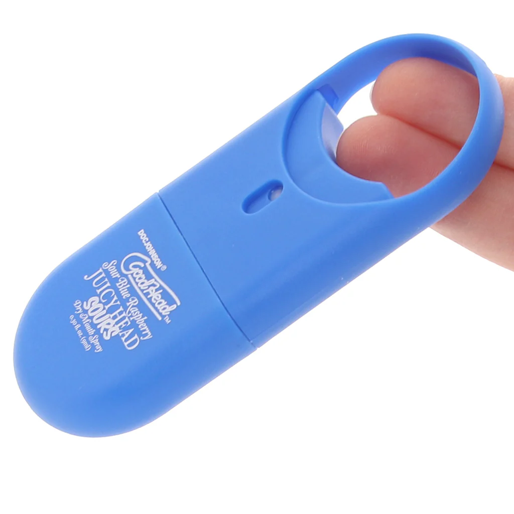 GoodHead Juicy Head Sours Spray To-Go in Blue Raspberry - Image 4