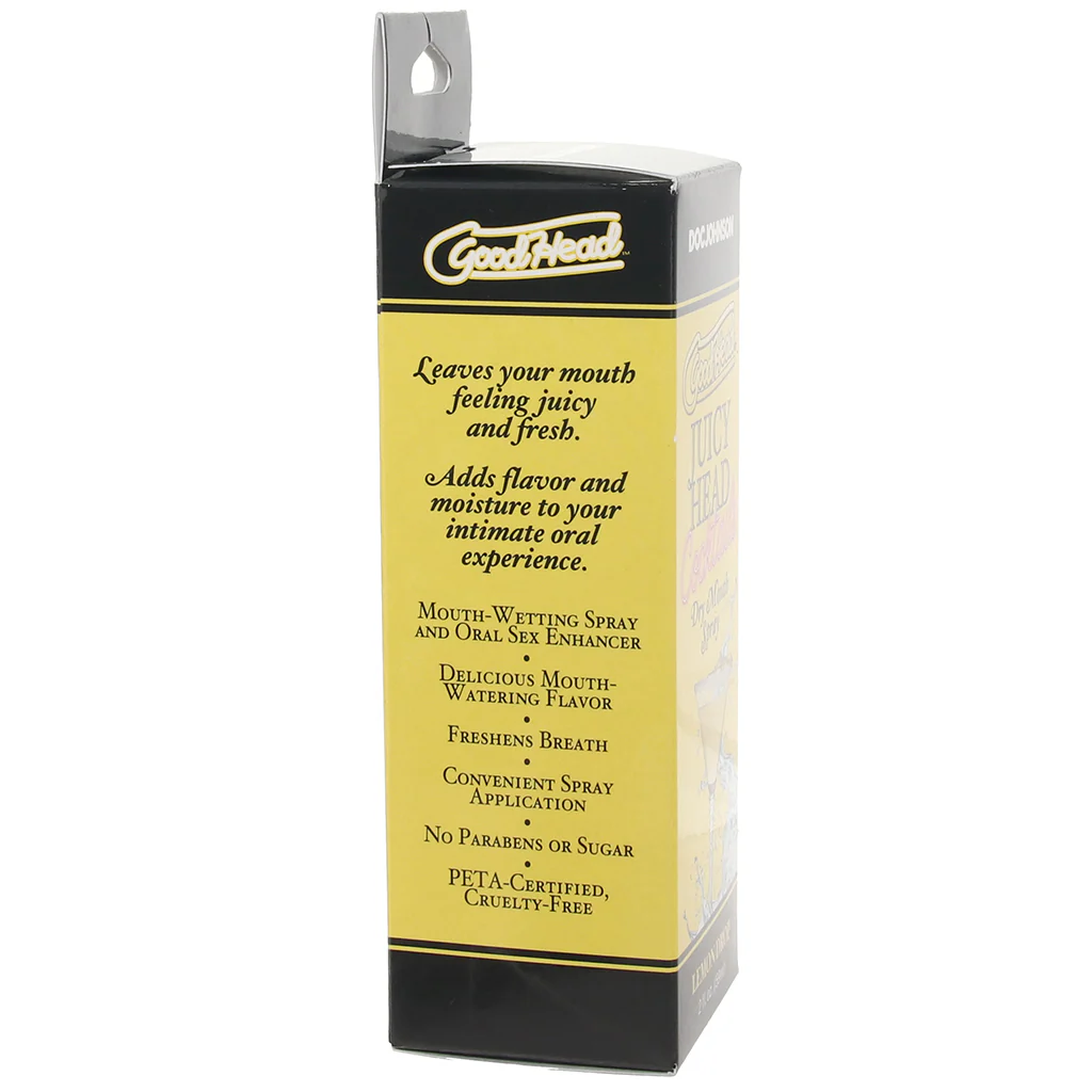 GoodHead Juicy Mouth Spray 2oz/59ml in Lemon Drop - Image 3