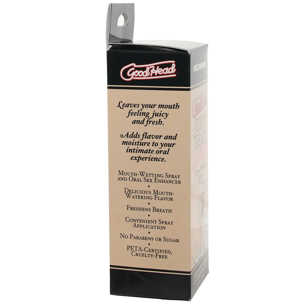 GoodHead Juicy Mouth Spray 2oz/59ml in Champagne & Berry - Image 3