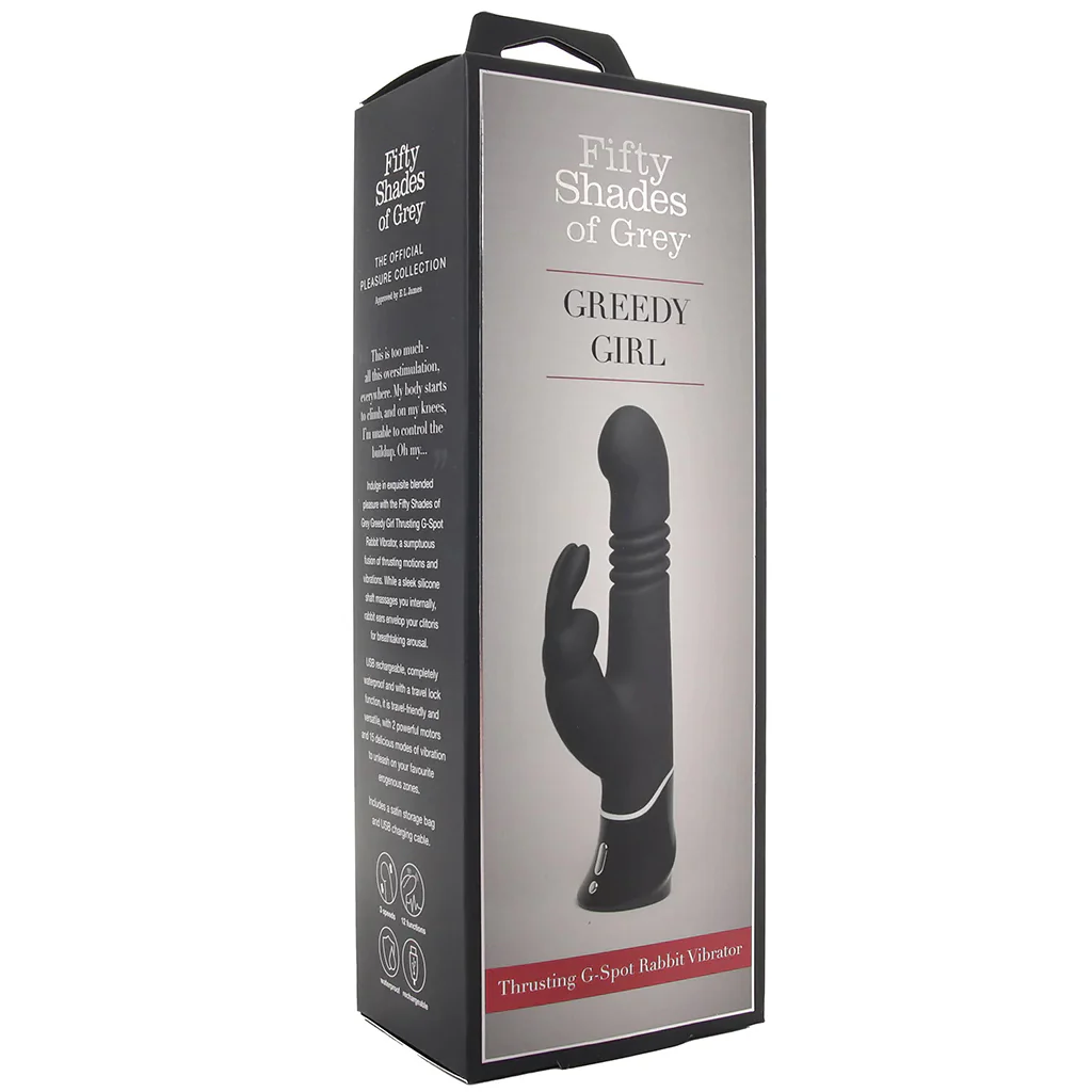 Greedy Girl Thrusting G-Spot Rabbit Vibrator - Image 9
