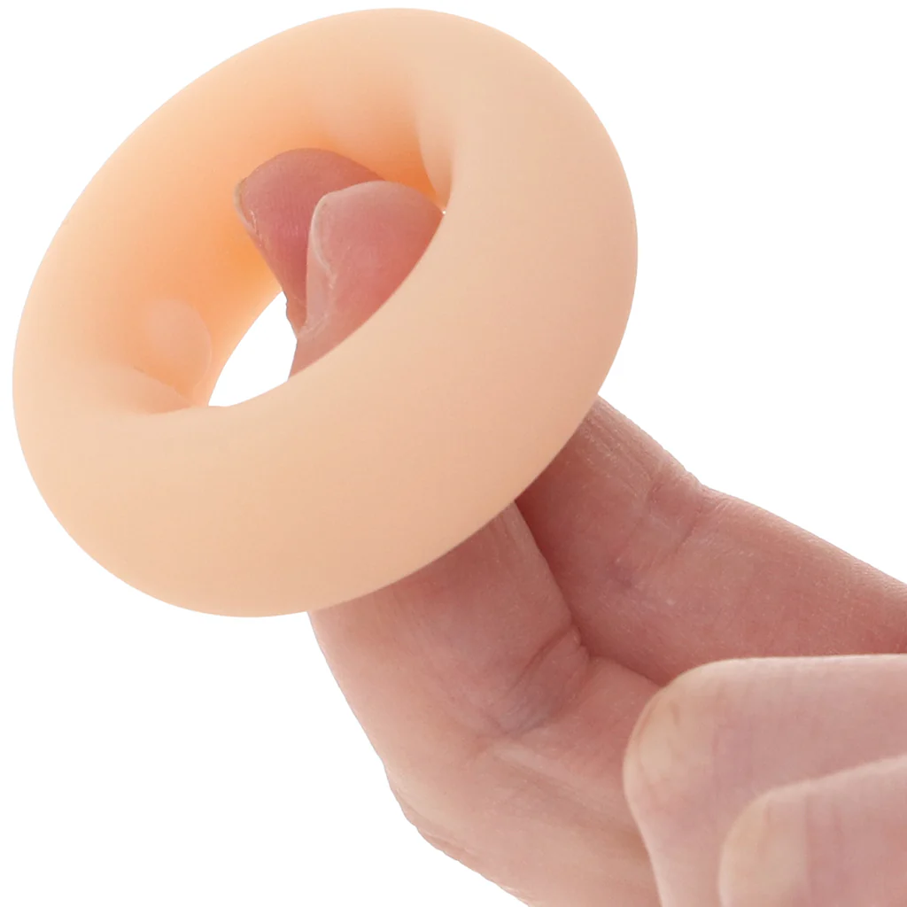Gunner Liquid Silicone Super Stretch C-Ring in Light - Image 4