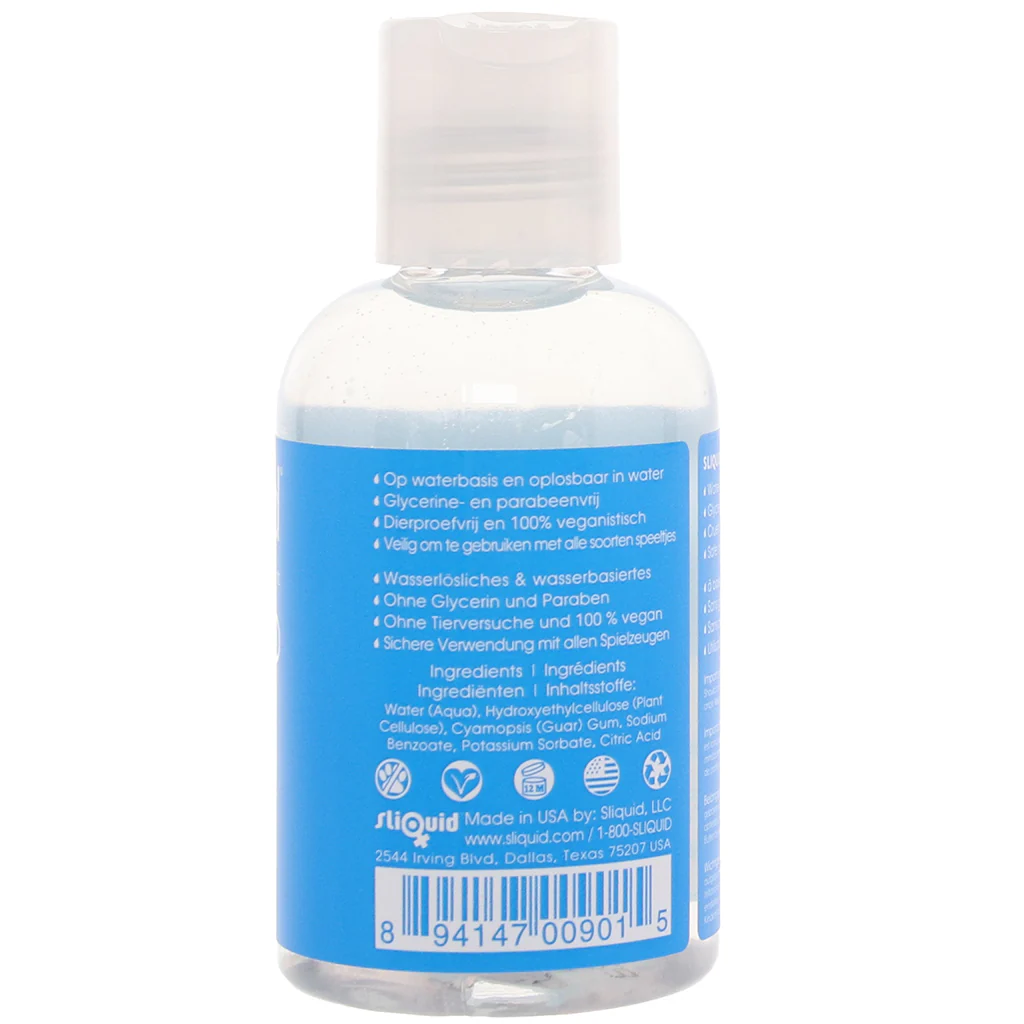 H2O Glycerine Free Natural Lube in 4.2oz/125ml - Image 9