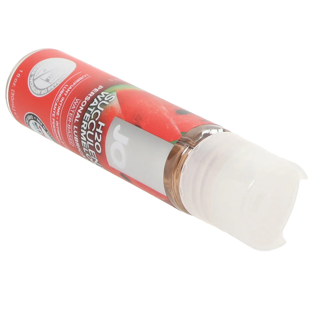 H2O Flavored Lube 1oz/30ml in Watermelon - Image 2