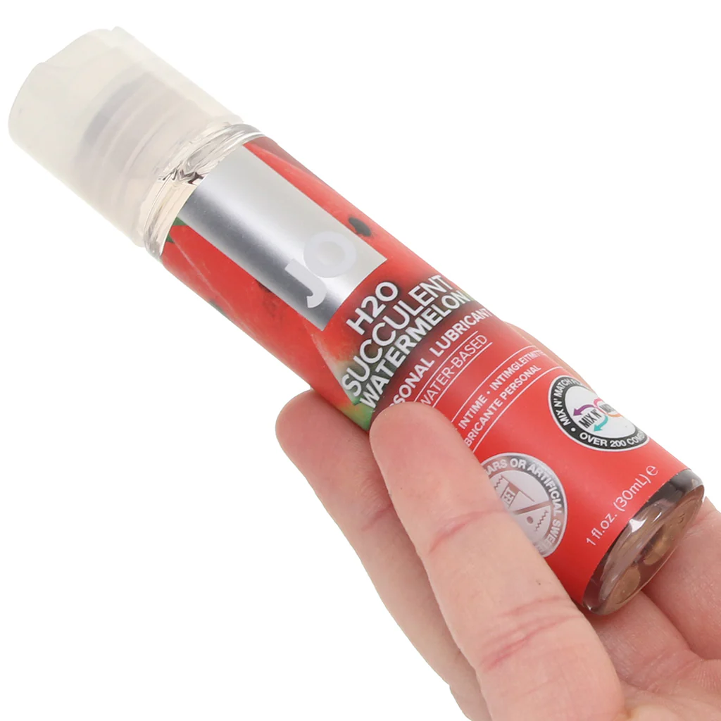 H2O Flavored Lube 1oz/30ml in Watermelon - Image 4
