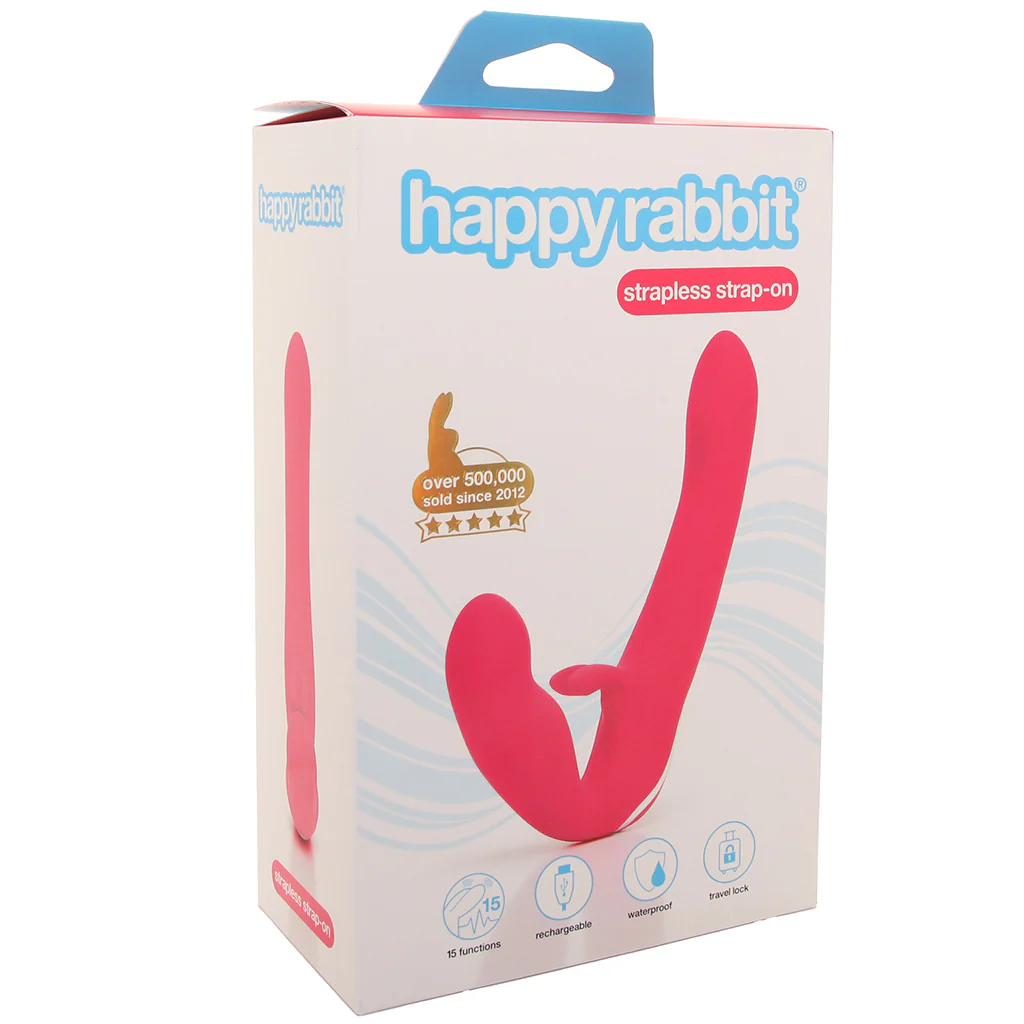 Happy Rabbit Strapless Strap-On Vibrator - Image 9