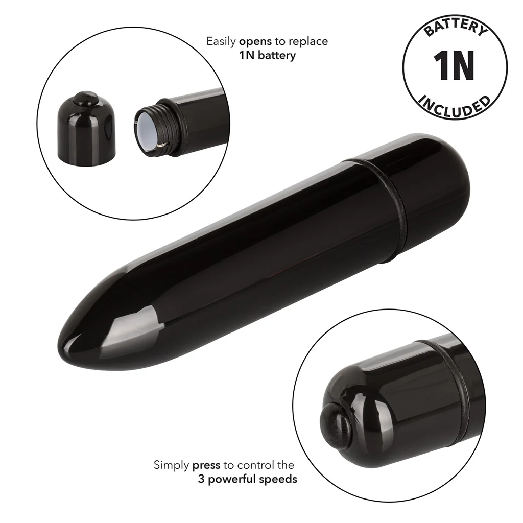 High Intensity Bullet Vibe in Black - Image 8
