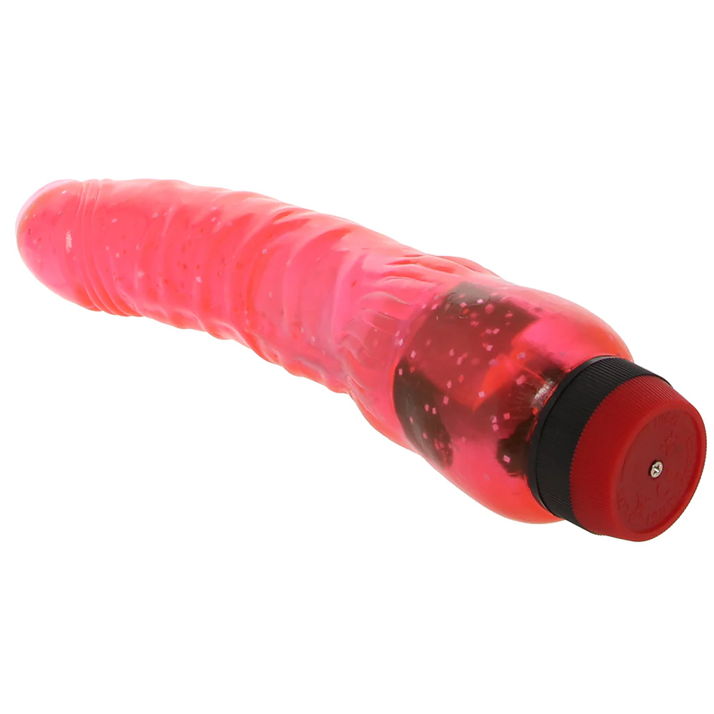 PinkCherry Hot Pink Curved Penis Vibe - Image 5