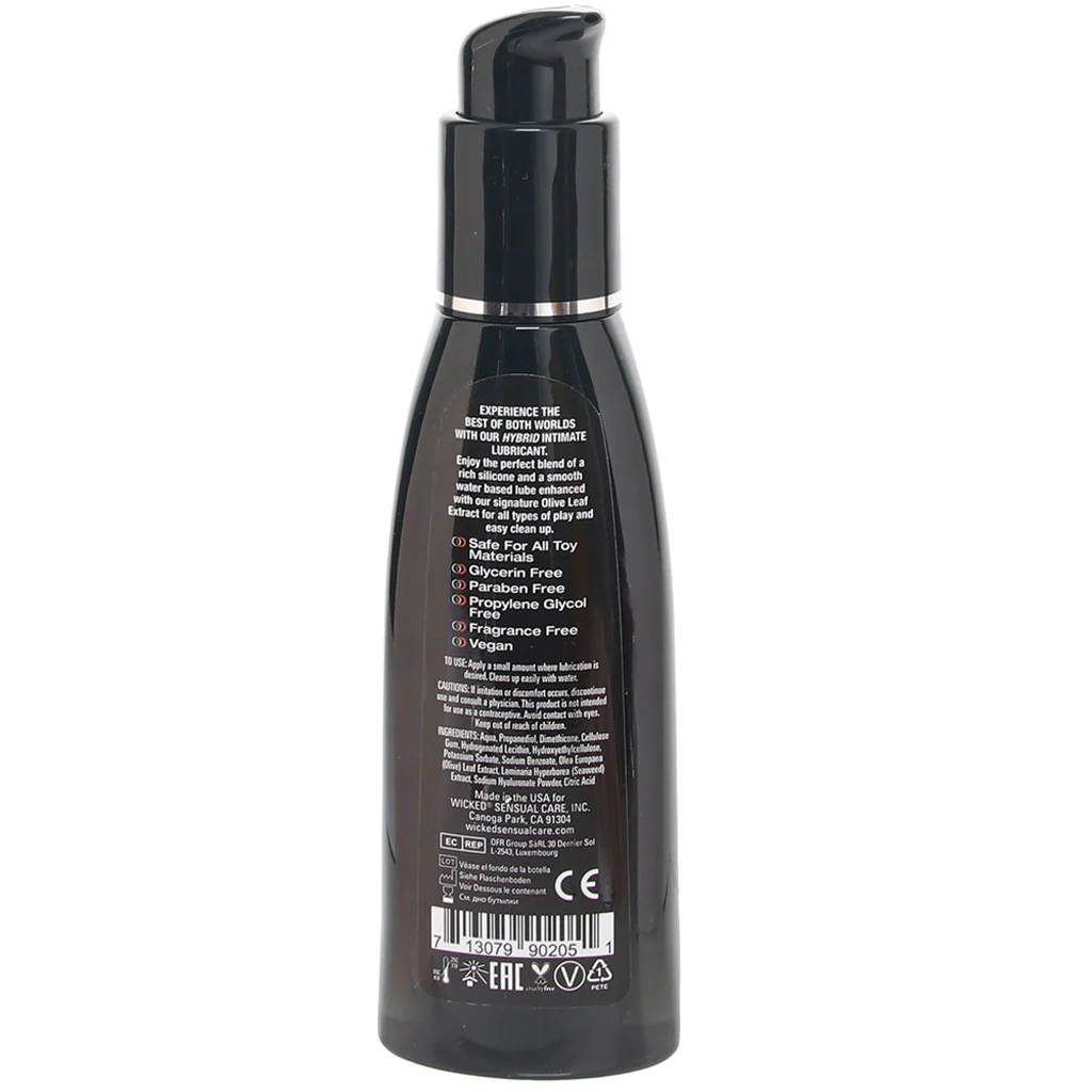 Hybrid Water & Silicone Lubricant in 120ml/4oz - Image 6