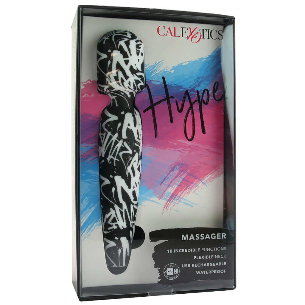 Hype Waterproof Silicone Wand Vibe - Image 6