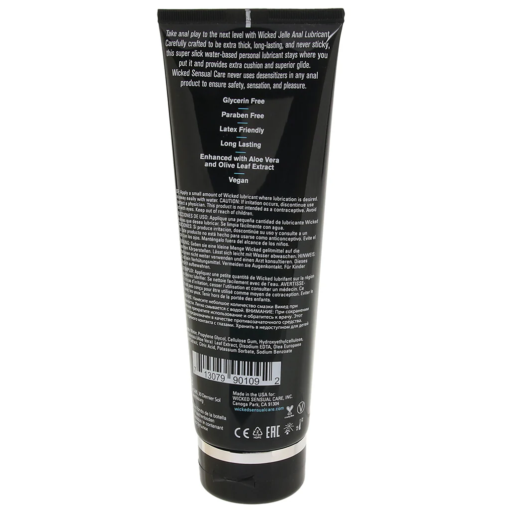 Jelle Water Based Anal Lubricant in 8oz/240ml - Image 6