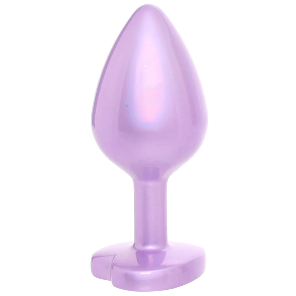 Jewel Amethyst Heart Plug in Large - Image 3