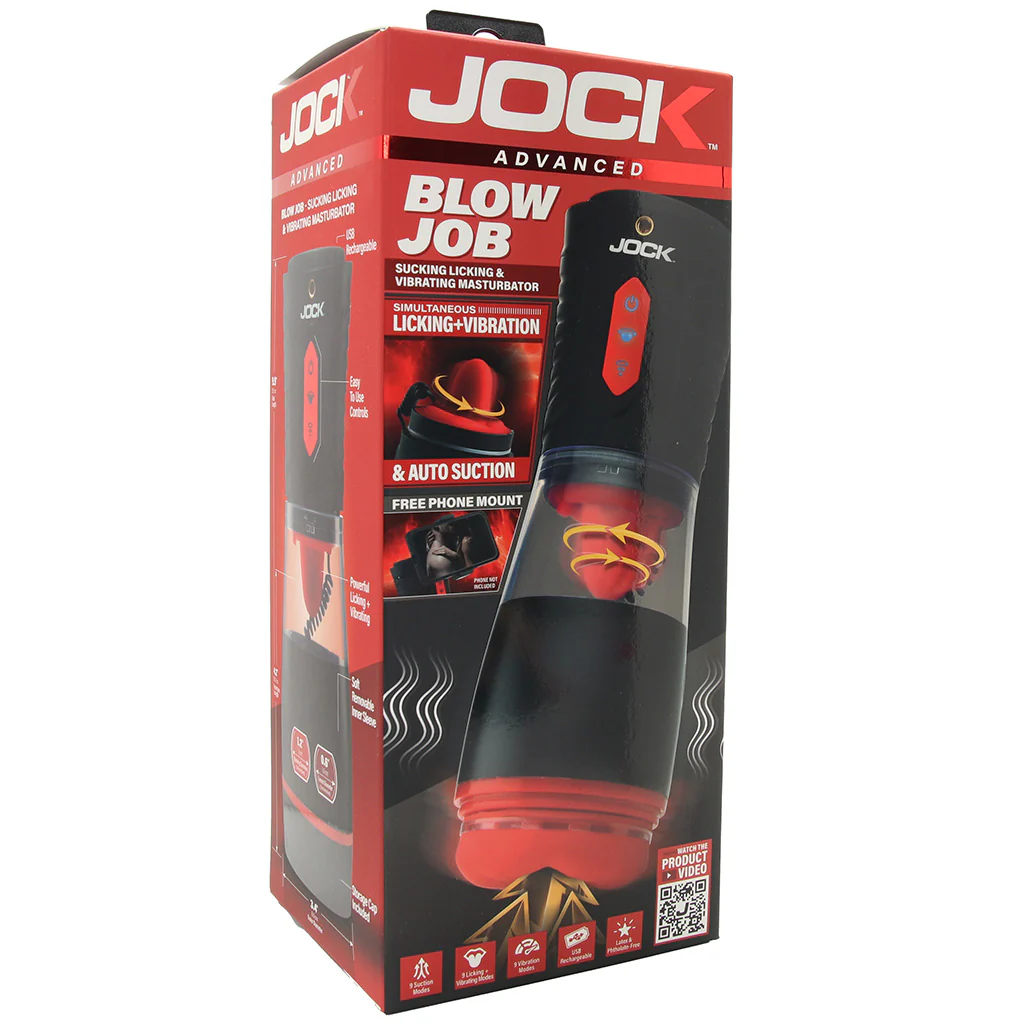 Jock Blow Job Sucking, Licking & Vibrating Stroker - Image 9