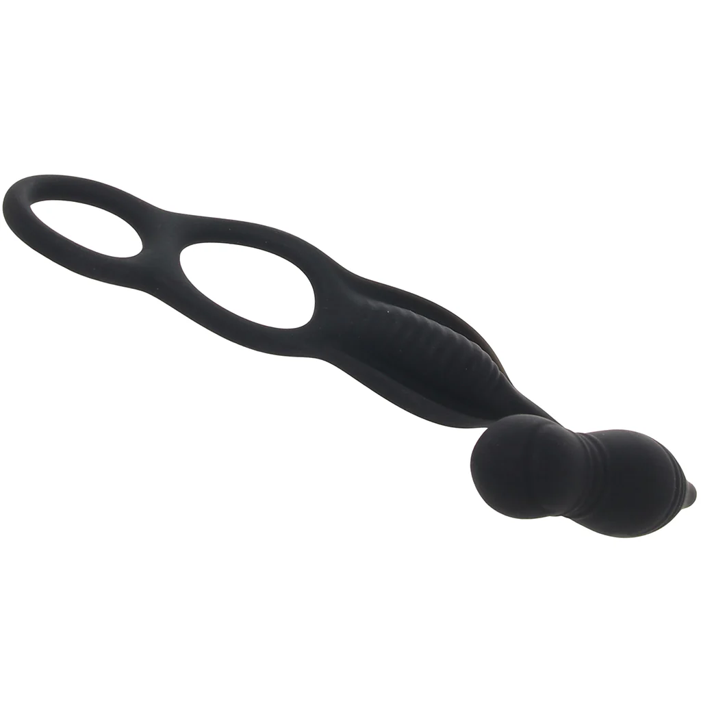 Jock Hyper Thrusting Anal Plug with Cock Ring - Image 5