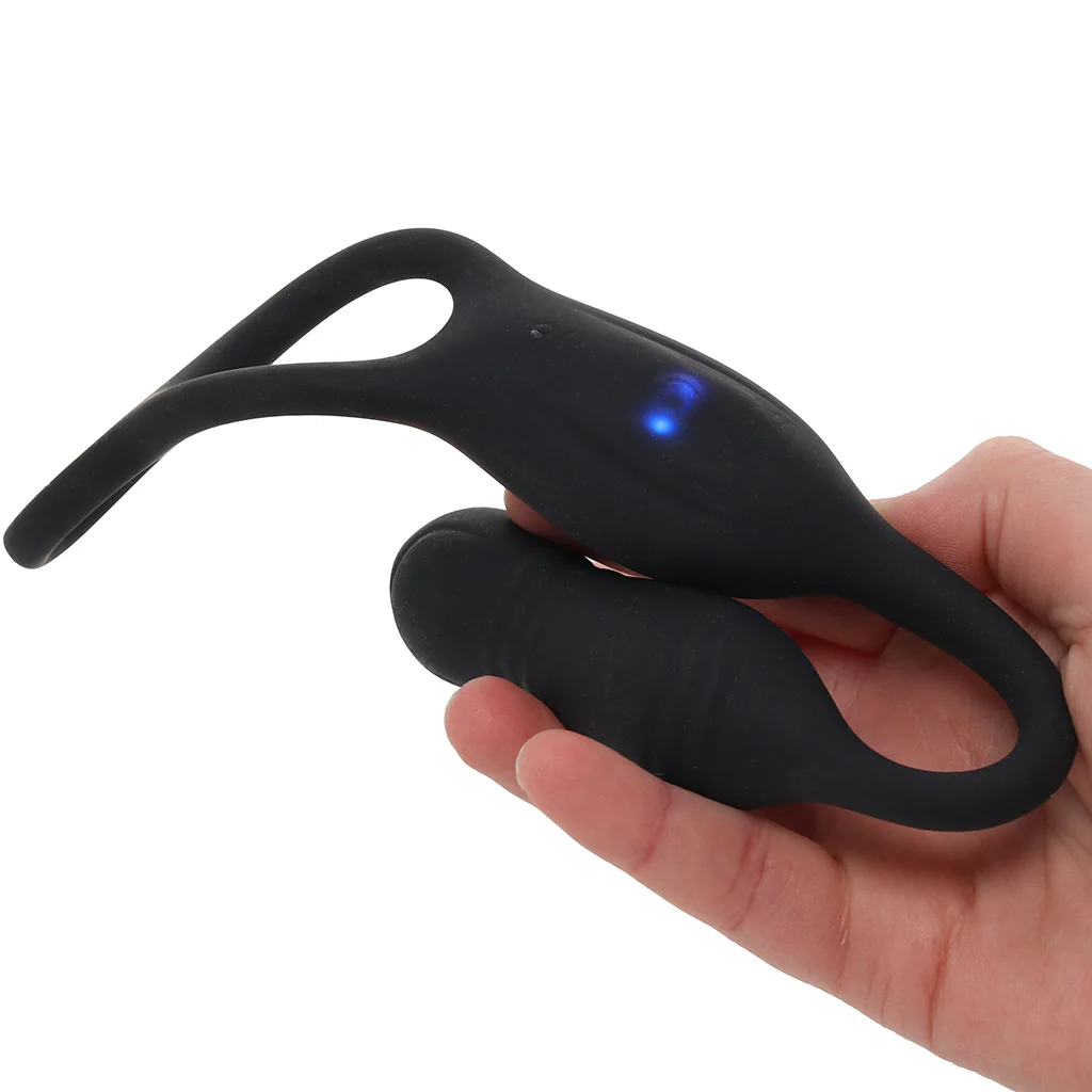 Jock Hyper Thrusting Anal Plug with Cock Ring - Image 7