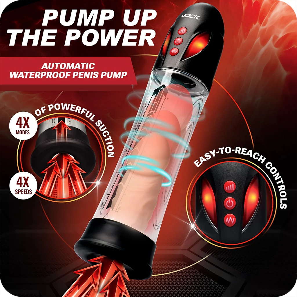 Jock Power Up Automatic Penis Pump - Image 6