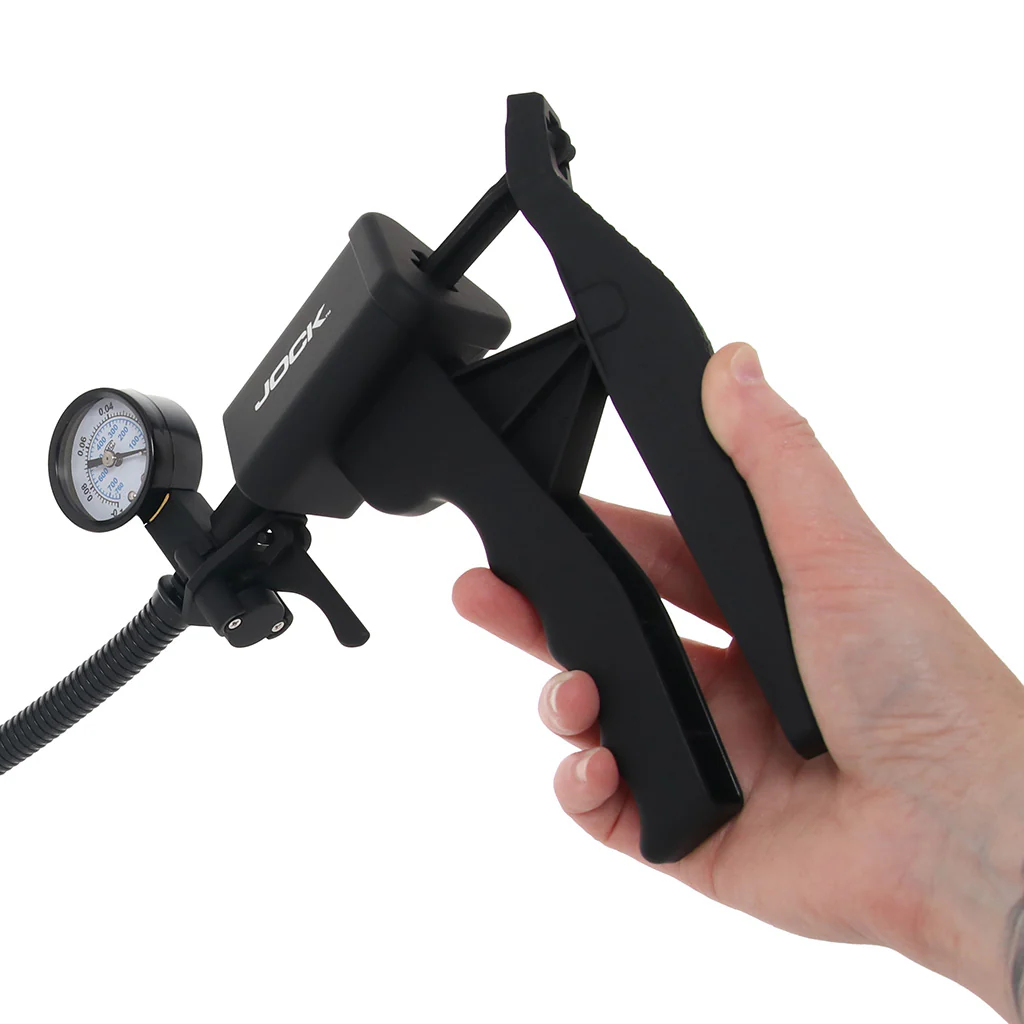 Jock Pump Up Pressure Gauge Trigger Penis Pump - Image 7