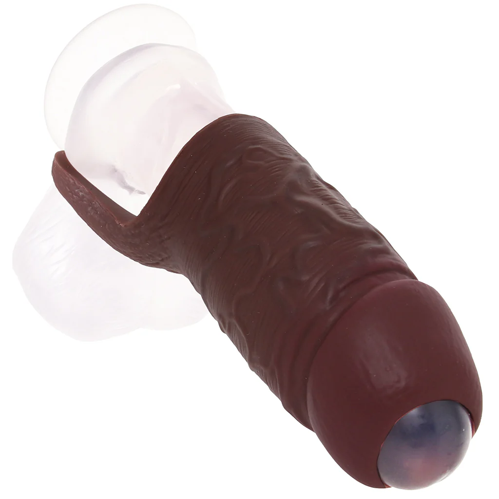 Jock Realistic Thick Silicone Enhancer with Ball Strap in D - Image 2