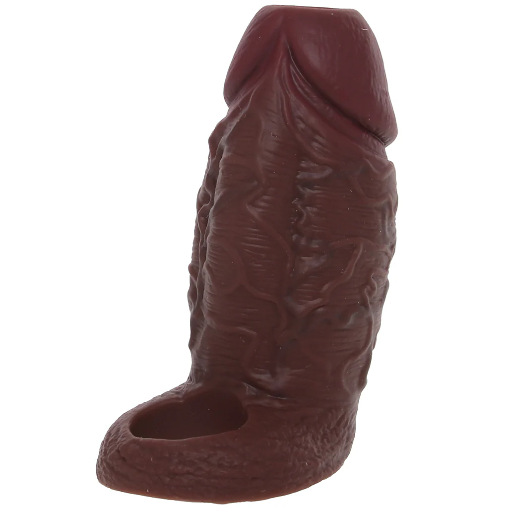 Jock Realistic Thick Silicone Enhancer with Ball Strap in D - Image 5