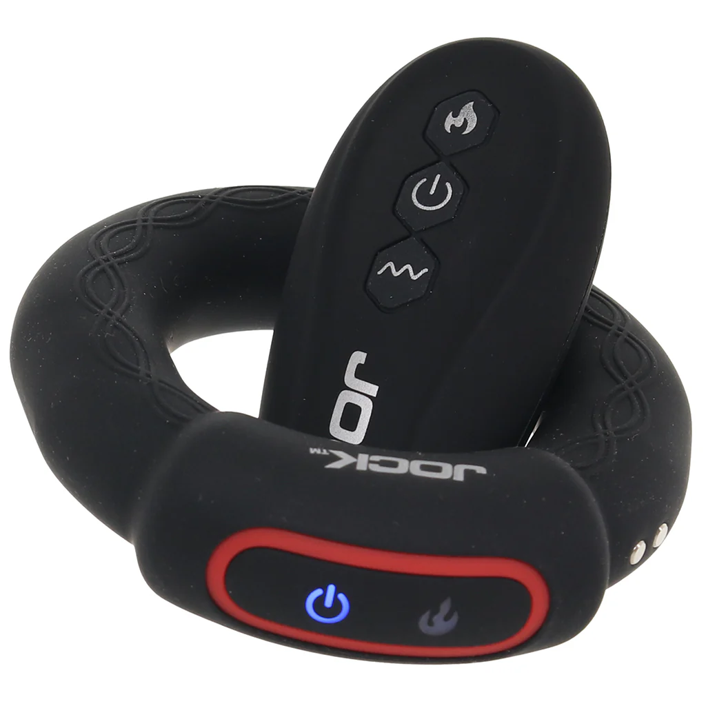 Jock Rumbler Vibrating & Warming Cock Ring in Medium - Image 3
