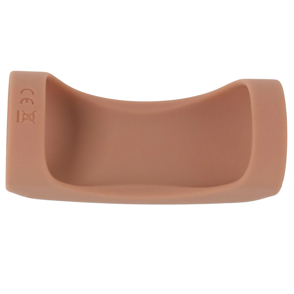 Jock Vibrating Silicone Penis Sleeve in Tan - Image 6