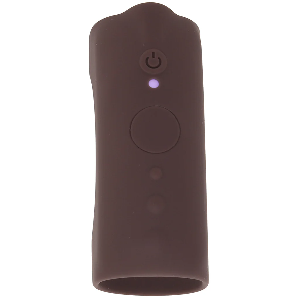 Jock Vibrating Silicone Penis Sleeve in Dark - Image 5