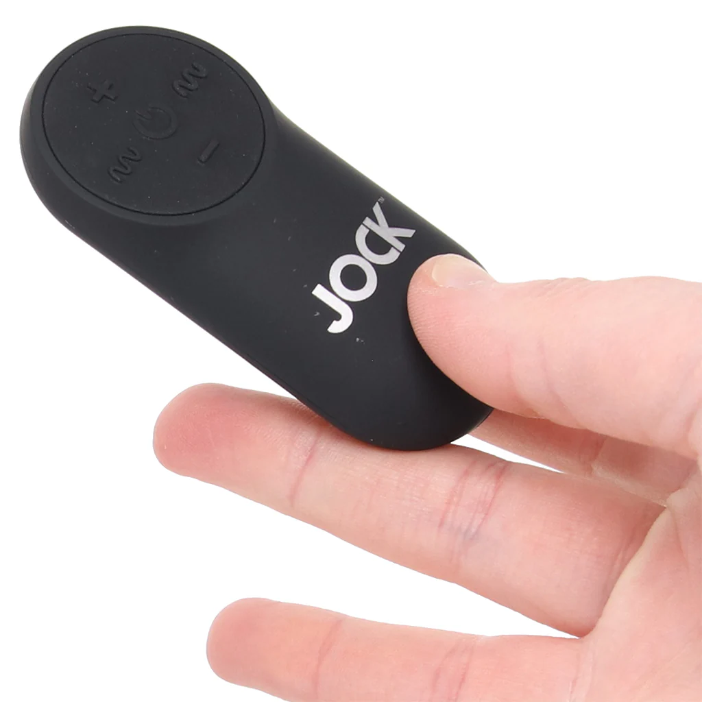Jock Vibrating Silicone Penis Sleeve in Dark - Image 7