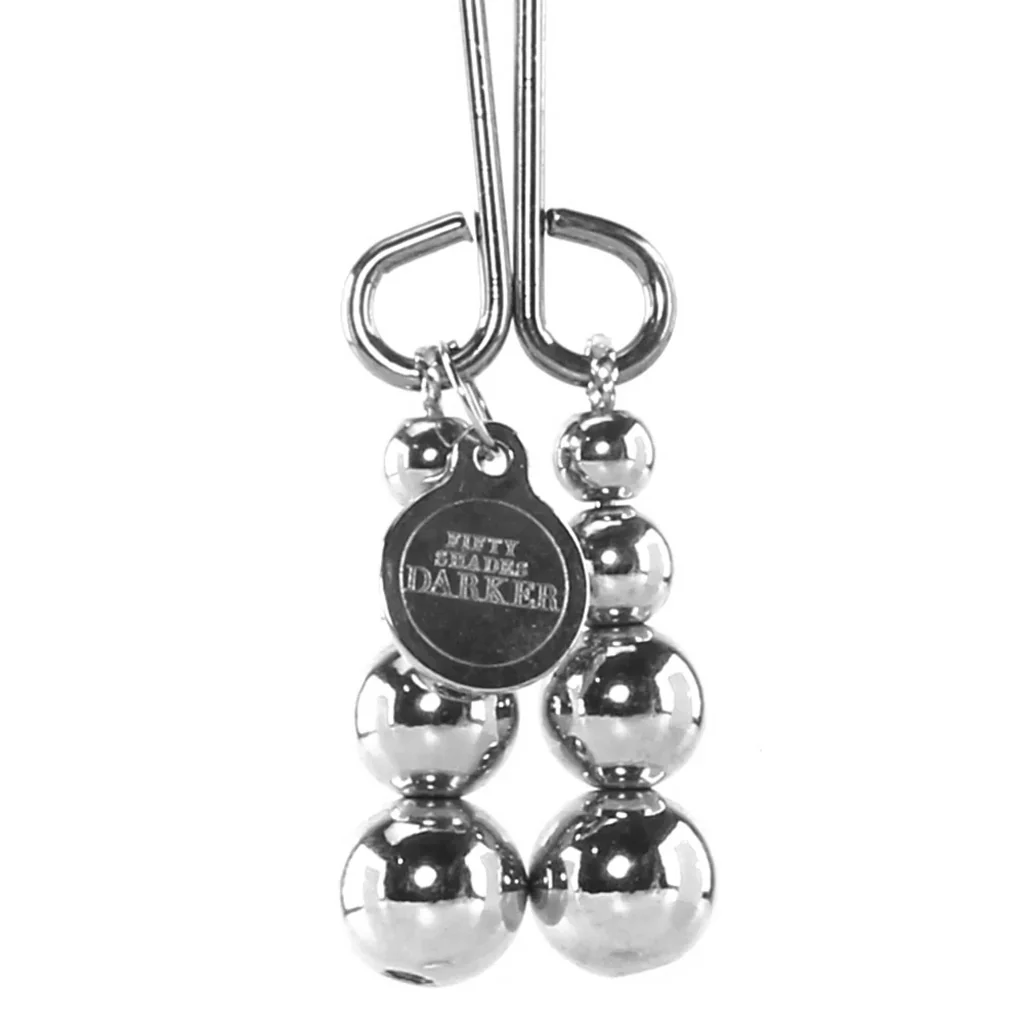 Just Sensation Beaded Clitoral Clamp - Image 2