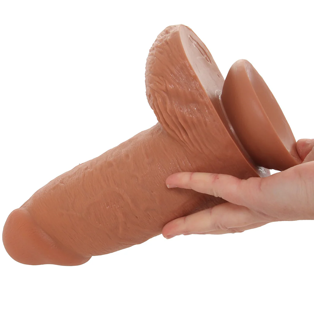 King Cock 9 Inch Chubby in Tan - Image 4