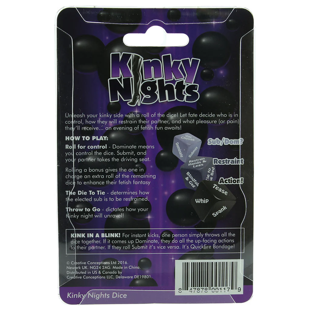 Kinky Nights Bondage Dare Dice - Image 5