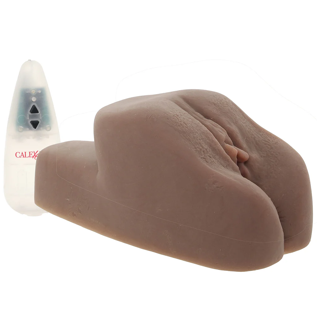 Lacey's Afro-Centric Pussy & Ass Vibrating Stroker