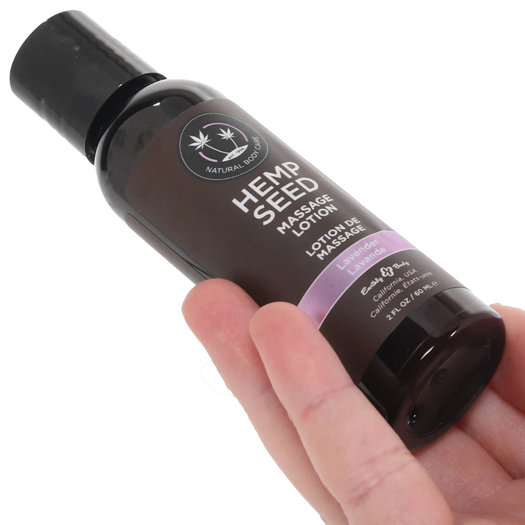 Hemp Seed Massage Lotion 2oz/60ml in Lavender - Image 4