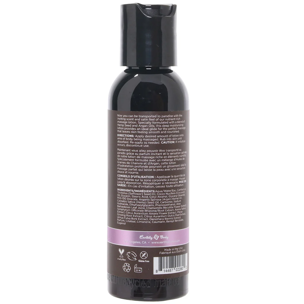 Hemp Seed Massage Lotion 2oz/60ml in Lavender - Image 6
