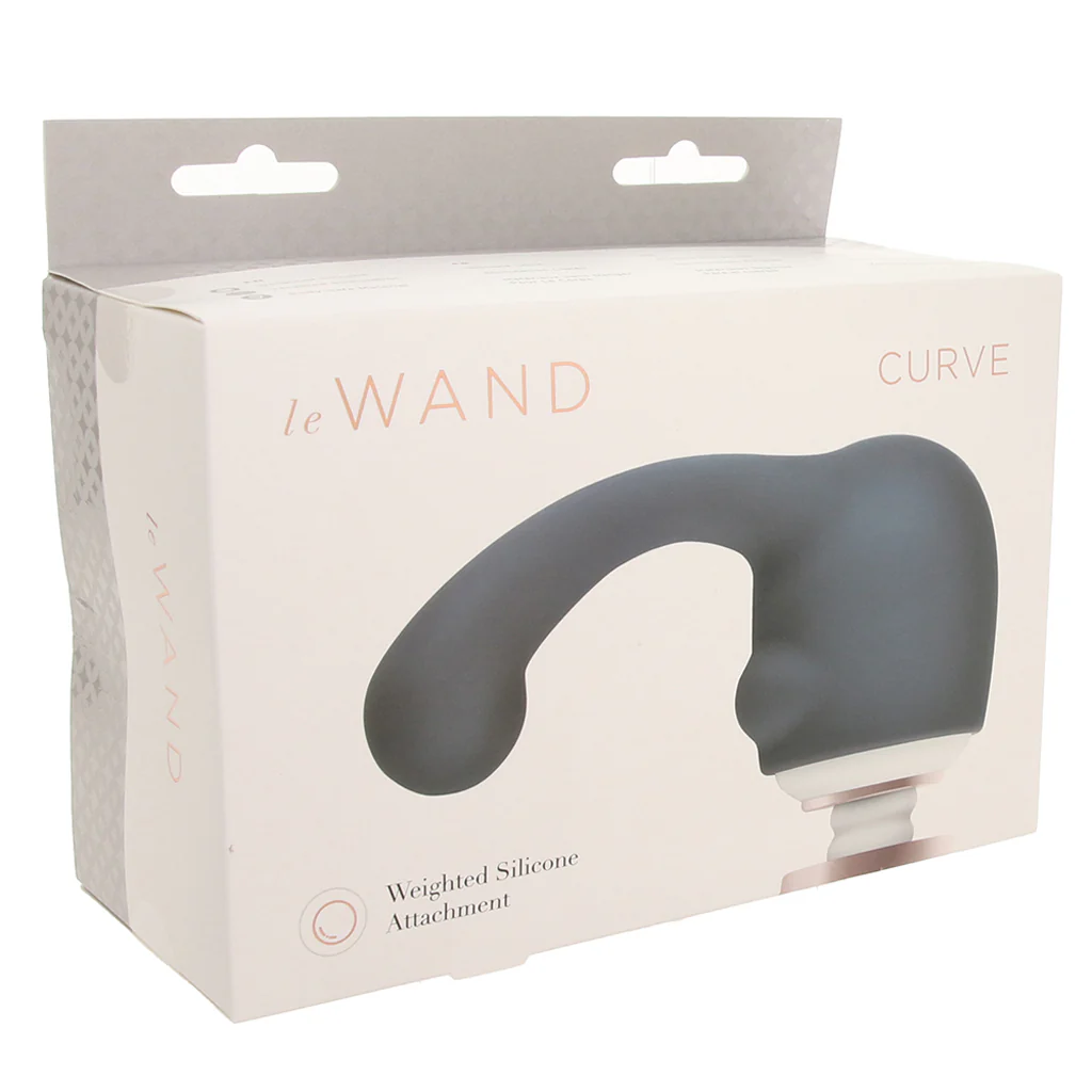 Le Wand Curve Weighted Silicone Wand Attachment - Image 6