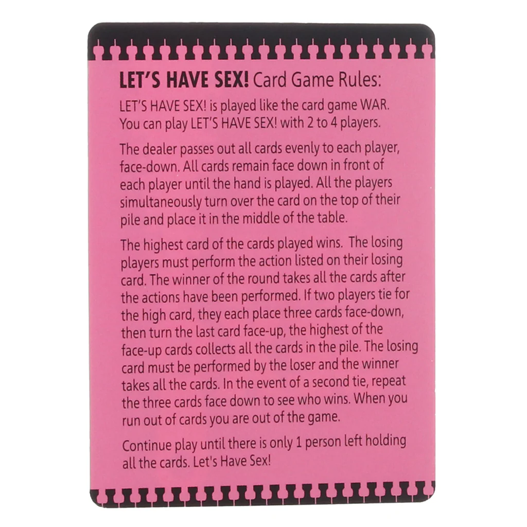 Let's Have Sex Card Game - Image 3