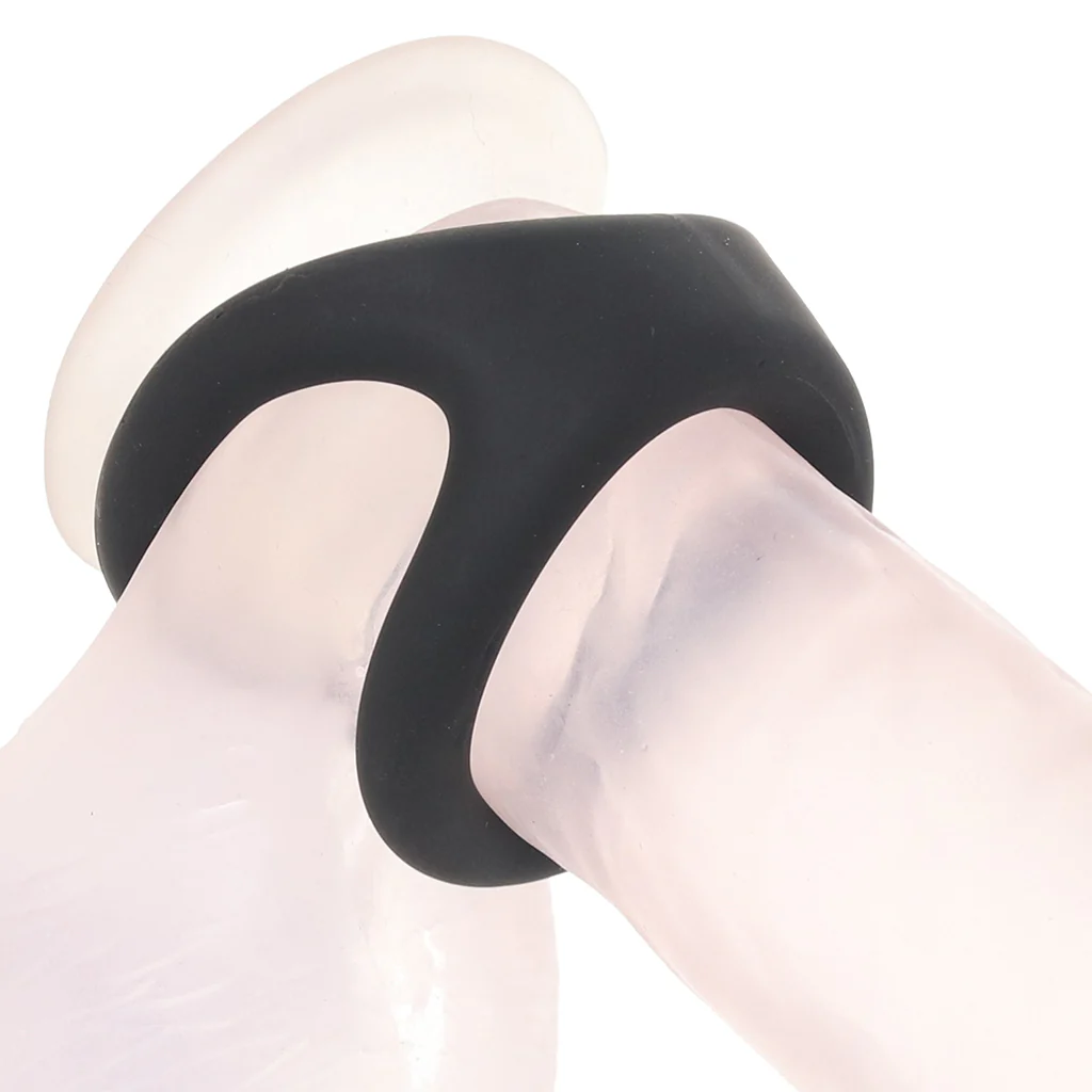LEVELZ Small Double O Cock Ring in 1"/2.5cm - Image 2